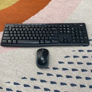 Logitech Wireless Mouse and Keyboard